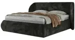 Polsterbett mit Bettkasten &brvbar; grau &brvbar; Ma&szlig;e (cm): B: 225 H: 110