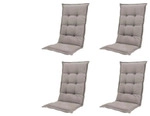 Siena Garden Gartensessel 8er-Set Tampa &brvbar; wei&szlig; &brvbar; Ma&szlig;e (cm): B: 61 H: 109