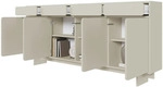 Selsey Sideboard &brvbar; beige &brvbar; Ma&szlig;e (cm): B: 200 H: 88 T: 35.0