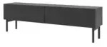 Selsey Lowboard &brvbar; schwarz &brvbar; Ma&szlig;e (cm): B: 175,5 H: 51