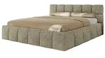 Polsterbett mit Bettkasten &brvbar; beige &brvbar; Ma&szlig;e (cm): B: 226 H: 92