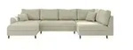 S-STYLE Wohnlandschaft Maya &brvbar; beige &brvbar; Ma&szlig;e (cm): B: 310 H: 81