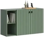 Schuhschrank Station &brvbar; gr&uuml;n &brvbar; Ma&szlig;e (cm): B: 106 H: 63