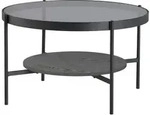 by Living Couchtisch &brvbar; grau &brvbar; Ma&szlig;e (cm): B: 73,5 H: 43
