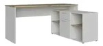 Eckschreibtisch &brvbar; wei&szlig; &brvbar; Ma&szlig;e (cm): B: 160 H: 73,5 T: 128.0