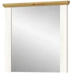 Spiegel &brvbar; holzfarben &brvbar; Ma&szlig;e (cm): B: 82 H: 70 T: 4.0