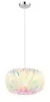 Globo Lighting H&auml;ngeleuchte &brvbar; silber &brvbar; Ma&szlig;e (cm): H: 120 &Oslash;: 35.0