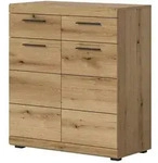 Highboard &brvbar; holzfarben &brvbar; Ma&szlig;e (cm): B: 90 H: 96