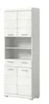 Hochschrank &brvbar; wei&szlig; &brvbar; Ma&szlig;e (cm): B: 74 H: 191