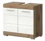 Waschbeckenunterschrank &brvbar; holzfarben &brvbar; Ma&szlig;e (cm): B: 60 H: 56