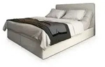 MASSENO Boxbett mit Bettkasten &brvbar; creme &brvbar; Ma&szlig;e (cm): B: 140 H: 98