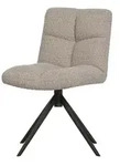 WOOOD Esszimmerstuhl Vinny &brvbar; beige &brvbar; Ma&szlig;e (cm): B: 45 H: 80