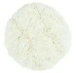 THEKO Flokati Wollteppich &brvbar; beige &brvbar; Wolle &brvbar; Ma&szlig;e (cm): B: 140 H: 10