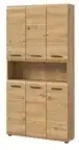 Mehrzweckschrank &brvbar; holzfarben &brvbar; Ma&szlig;e (cm): B: 90 H: 185