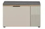 Sitzbank &brvbar; creme &brvbar; Ma&szlig;e (cm): B: 80 H: 48