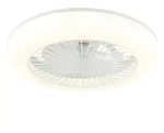 Globo Lighting Deckenventilator &brvbar; wei&szlig; &brvbar; Ma&szlig;e (cm): H: 14 &Oslash;: 45.0