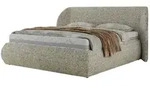 Polsterbett mit Bettkasten &brvbar; beige &brvbar; Ma&szlig;e (cm): B: 225 H: 110