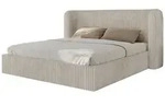 Polsterbett mit Lattenrost &brvbar; beige &brvbar; Ma&szlig;e (cm): B: 183 H: 111