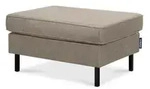 KONSIMO Hocker Invia &brvbar; grau &brvbar; Ma&szlig;e (cm): B: 93 H: 48