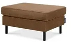 KONSIMO Hocker Invia &brvbar; braun &brvbar; Ma&szlig;e (cm): B: 93 H: 48