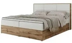 Boxbett mit Bettkasten &brvbar; wei&szlig; &brvbar; Ma&szlig;e (cm): B: 148 H: 104