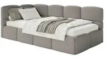 Selsey Polsterliege mit Matratze und Bettkasten &brvbar; grau &brvbar; Ma&szlig;e (cm): B: 220 H: 88