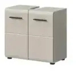 Waschbeckenunterschrank &brvbar; beige &brvbar; Ma&szlig;e (cm): B: 60 H: 54