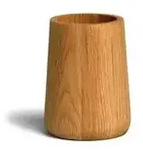 M&ouml;ve Zahnb&uuml;rstenhalter &brvbar; holzfarben &brvbar; Holz &brvbar; Ma&szlig;e (cm): B: 8 H: 10,5