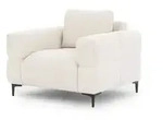 S-STYLE Sessel Cardea &brvbar; creme &brvbar; Ma&szlig;e (cm): B: 102 H: 80