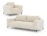 S-STYLE Polstergarnitur 3+1 Cardea &brvbar; beige &brvbar; Ma&szlig;e (cm): B: 217 H: 80