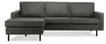 KONSIMO Ecksofa Invia &brvbar; grau &brvbar; Ma&szlig;e (cm): B: 234 H: 87