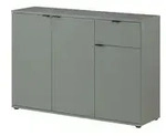 Sideboard &brvbar; gr&uuml;n &brvbar; Ma&szlig;e (cm): B: 119,8 H: 82,3 T: 34.1