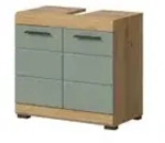 Waschbeckenunterschrank &brvbar; gr&uuml;n &brvbar; Ma&szlig;e (cm): B: 60 H: 56