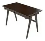 Schreibtisch &brvbar; braun &brvbar; Ma&szlig;e (cm): B: 120 H: 75,5