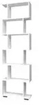 Standregal &brvbar; wei&szlig; &brvbar; Ma&szlig;e (cm): B: 60 H: 196,1