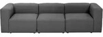 Max Winzer Einzelsofa Lena &brvbar; schwarz &brvbar; Ma&szlig;e (cm): B: 275 H: 73
