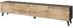 Lowboard &brvbar; grau &brvbar; Ma&szlig;e (cm): B: 190 H: 40