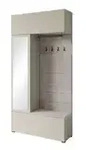 Garderobe &brvbar; beige &brvbar; Ma&szlig;e (cm): B: 115 H: 231,9