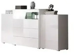 Sideboard &brvbar; wei&szlig; &brvbar; Ma&szlig;e (cm): B: 150 H: 82