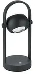 Musterring LED Akku Tischleuchte &brvbar; schwarz &brvbar; Ma&szlig;e (cm): H: 30,5 &Oslash;: 12.0