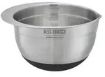 Meisterkoch Sch&uuml;ssel 1 5 Liter &brvbar; silber &brvbar; Edelstahl &brvbar; Ma&szlig;e (cm): H: 10 ...