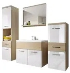 Badset &brvbar; holzfarben &brvbar; Ma&szlig;e (cm): B: 120,4 H: 132,8