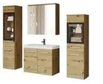 Badset &brvbar; holzfarben &brvbar; Ma&szlig;e (cm): B: 120,4 H: 131,5