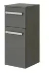 calmoquick Bad H&auml;ngeschrank &brvbar; grau &brvbar; Ma&szlig;e (cm): B: 30 H: 73 T: 33.0