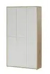 Schuh- und Mehrzweckschrank &brvbar; grau &brvbar; Ma&szlig;e (cm): B: 109 H: 192 T: 34.8