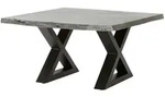 Couchtisch Alabria &brvbar; grau &brvbar; Ma&szlig;e (cm): B: 75 H: 45