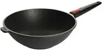 WOLL Wok Nowo Titanium &brvbar; schwarz &brvbar; Aluminium-Guss &brvbar; Ma&szlig;e (cm): H: 10 &Oslash;: 30.0