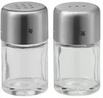 WMF Salz- und Pfefferstreuer-Set Bel Gusto &brvbar; silber &brvbar; Edelstahl,Glas &brvbar; Ma&szlig;e