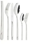 Justinus Besteckset 60-teilig Flair &brvbar; silber &brvbar; Edelstahl