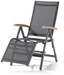 Sieger Relaxliege &brvbar; grau &brvbar; Ma&szlig;e (cm): B: 95 H: 109